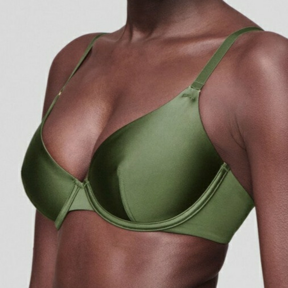 NWT CUUP "The Plunge" Bra Shiny Vine - 30A
